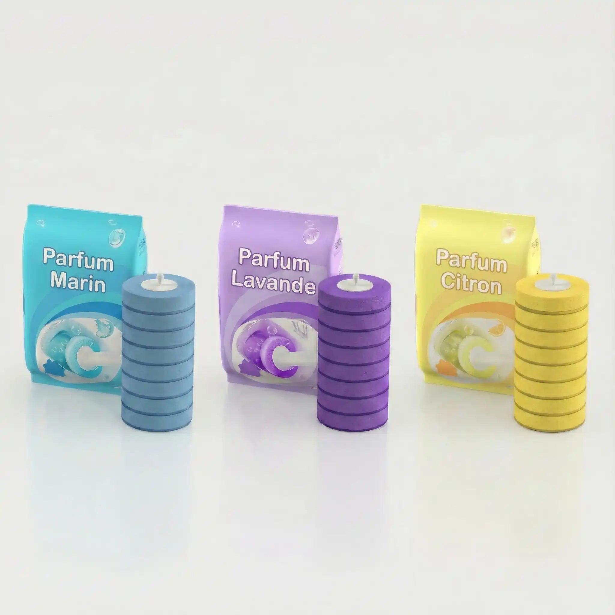 Recharges 3 Parfums - Pack 24 têtes